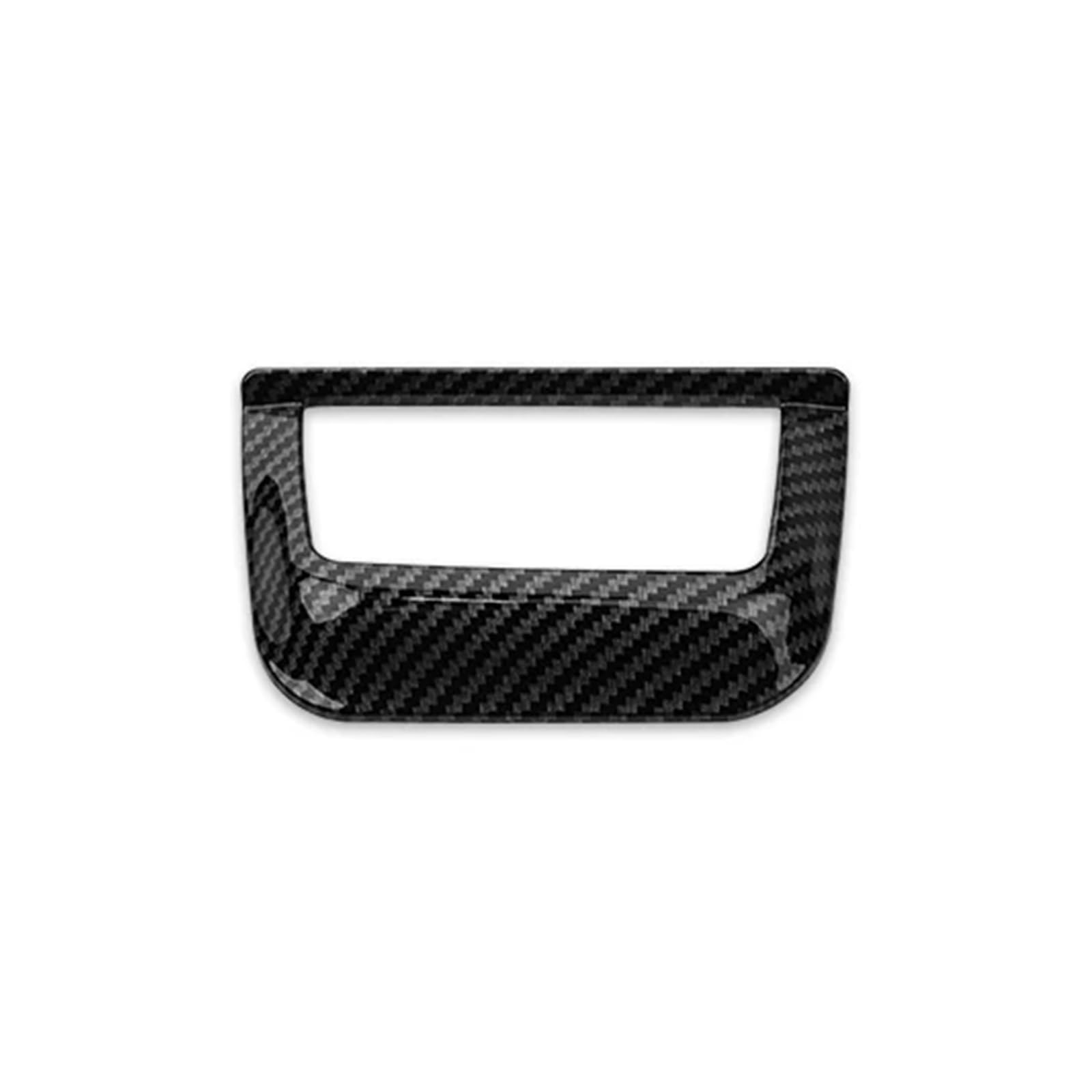 QBKGMEWCA Front Lamp Adjusting Part Cover Compatible for Kia Stinger 2018-2023 Car Tuning Carbon Fiber Red Trim Accessories LHD/RHD(Type1 LHD)