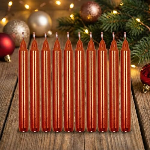 MIJOMA Set Festliche Baumkerzen, Weihnachtskerzen, Pyramidenkerzen,...