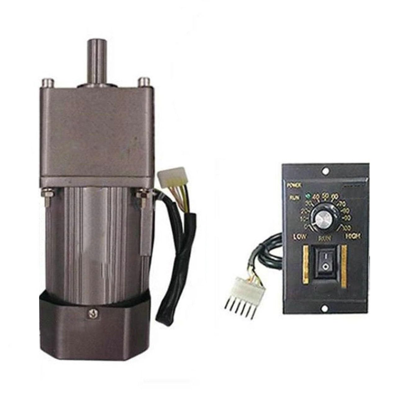 Motorreductor de velocidad ajustable de 140 W, 220 V CA, monofásico, 5IK140RGU-CF, eje de 15 mm Reducción de par(200K 7rpm)