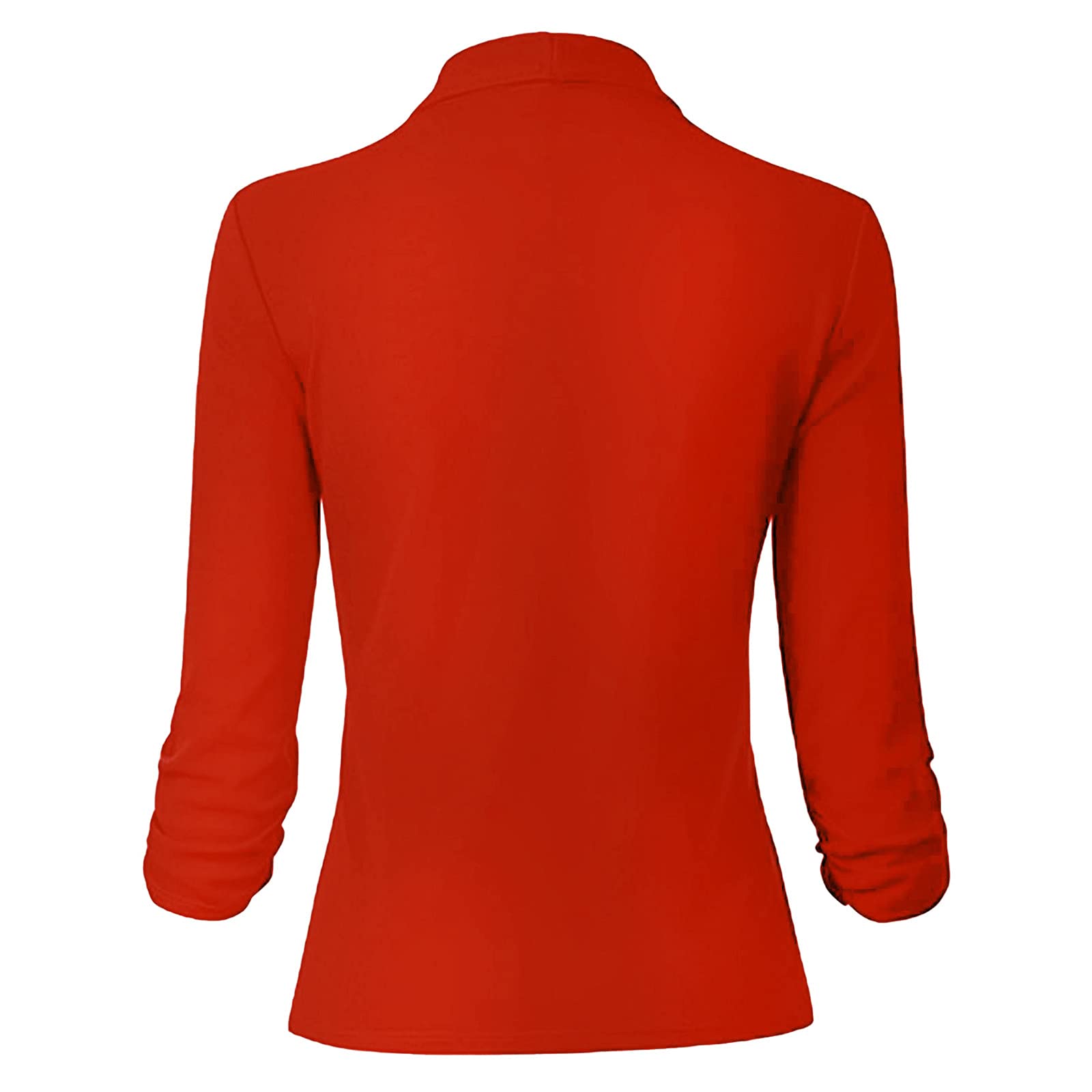 Generisch Damen Mantel Sets Strickjacke Arbeit Büro Anzug 3/4 Ärmel Jacke Formaler Fester Mantel
