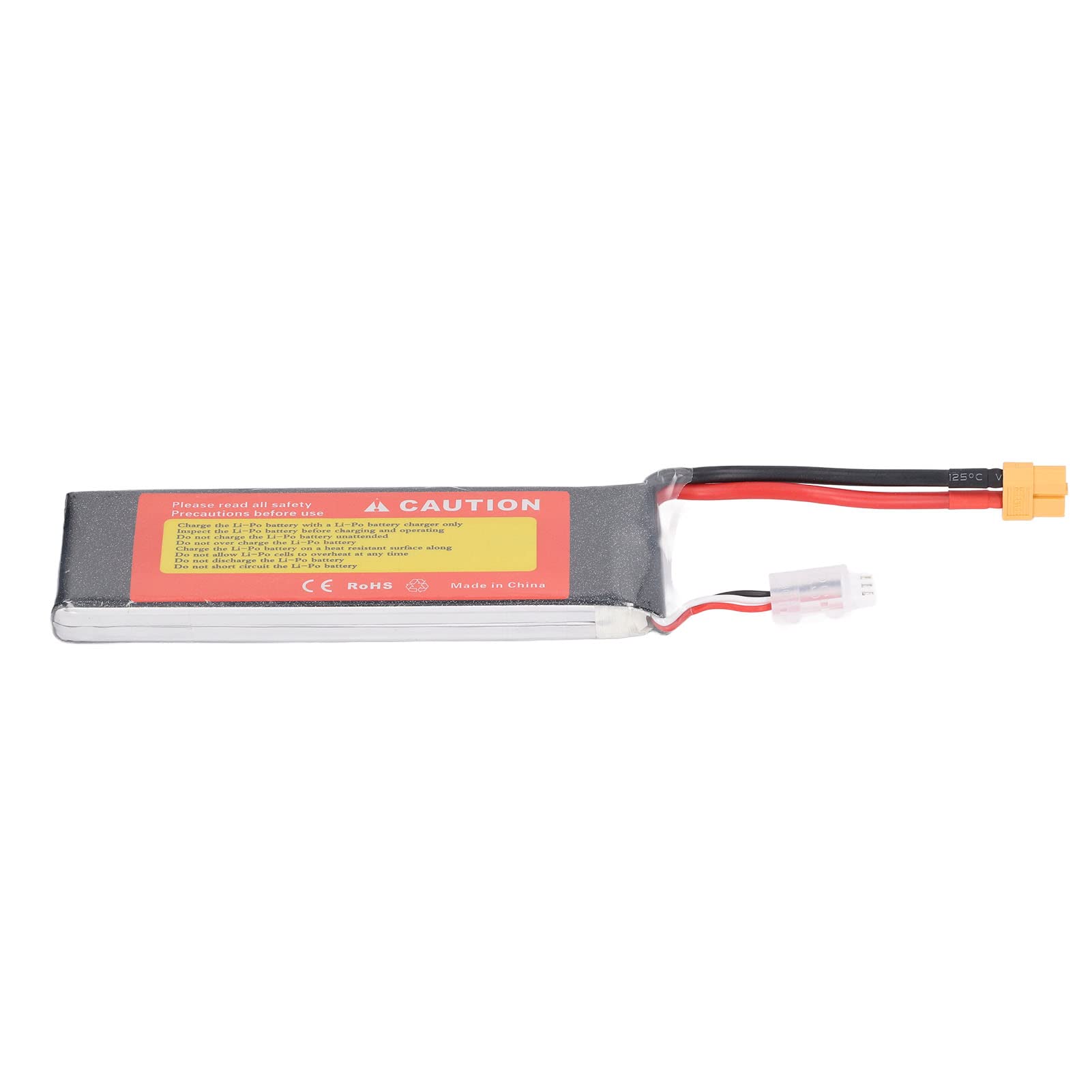 RC-Lipo-Akku, 7,4 V, 4000 mAh, 60 °C Entladerate, 2S, XT60-Stecker, Hochleistungs-Stromversorgung für ferngesteuerte Fahrzeuge, Autos, LKWs