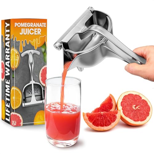 Thanksgiving Hand Juicer Squeezer Pomegranate Juicer - Aluminum Manual Hand Press Juicer
