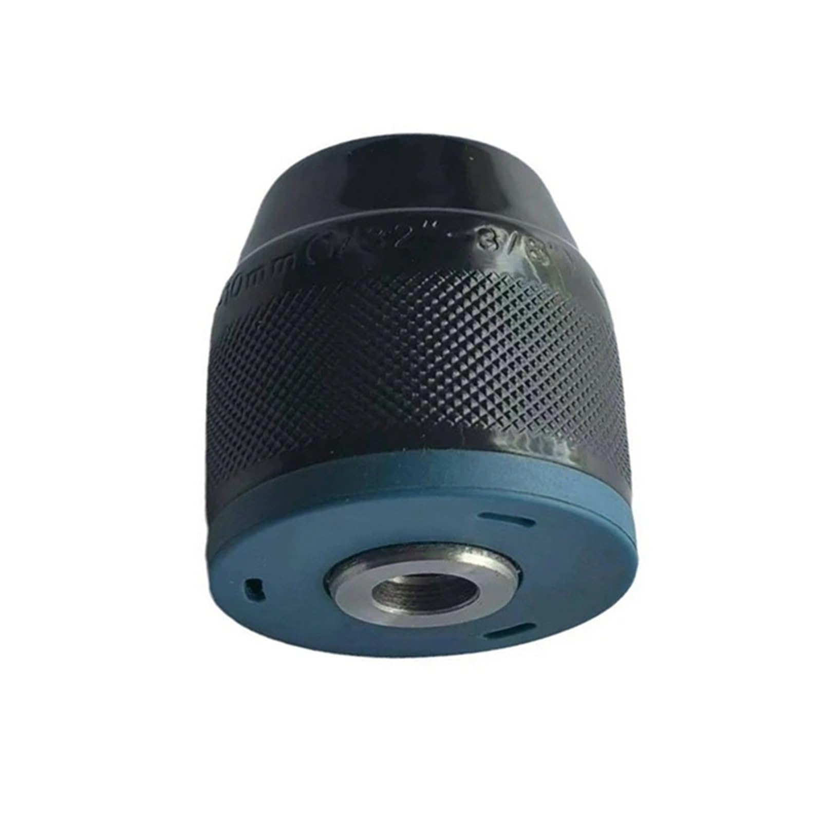 Portabrocas de carraca autoblocante de 10 mm 3/8-24unf, negro y azul JAS