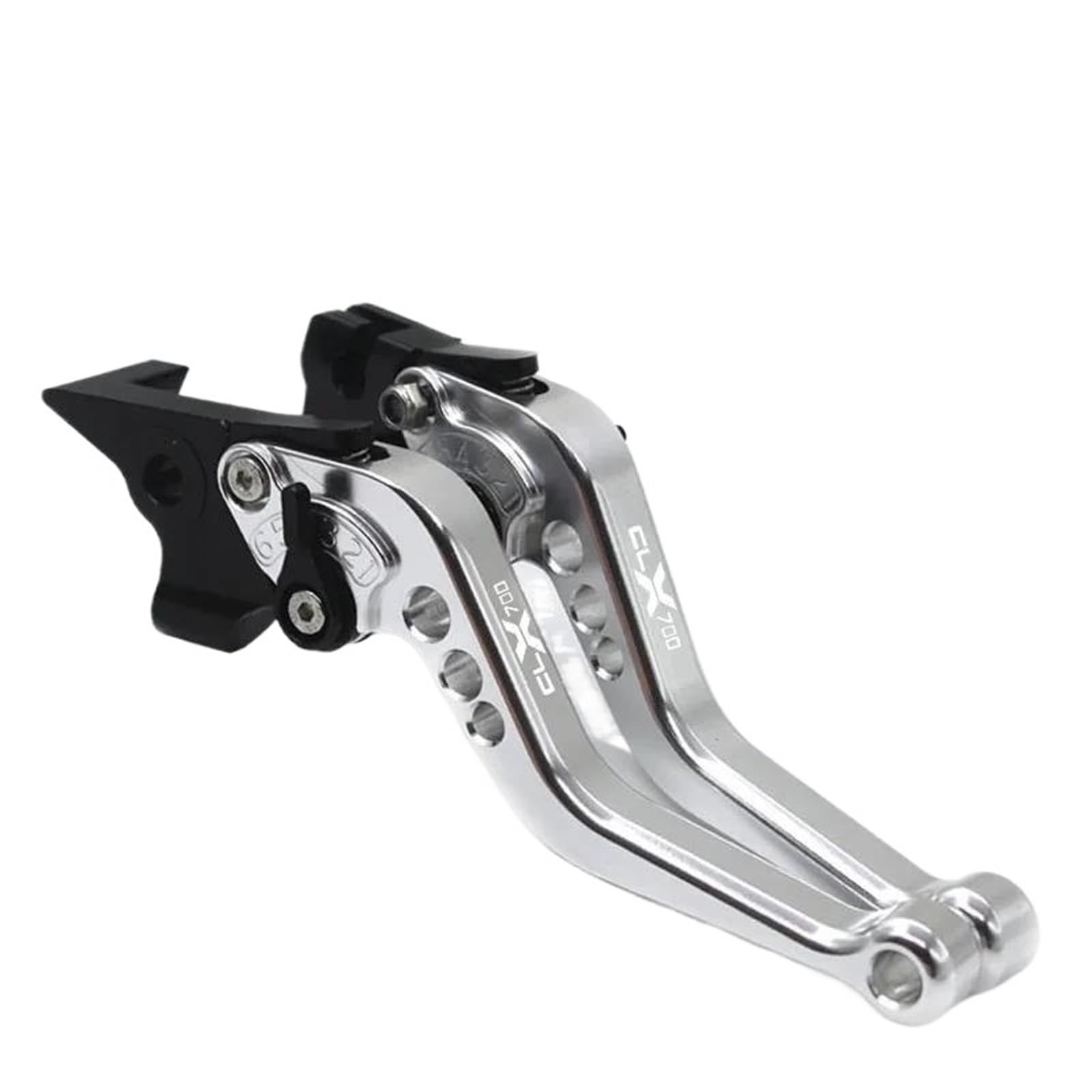 Cwziwoyji L Fit For Cfmoto 700Clx Clx-700 Motorcycle Cnc Adjustable Brake Clutch Ever Aluminum Handlebar Accessories(L)