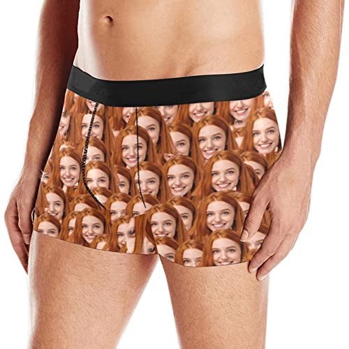 Custom Mens Underwear Boxer Briefs, Socks with Faces on Them Custom Gifts for Boyfriend & Husband3