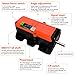 DOCYKE 350kg High Torque RC Servo, 16V24V High Voltage Full Metal Gear Digital Servo (Control Angle 360)