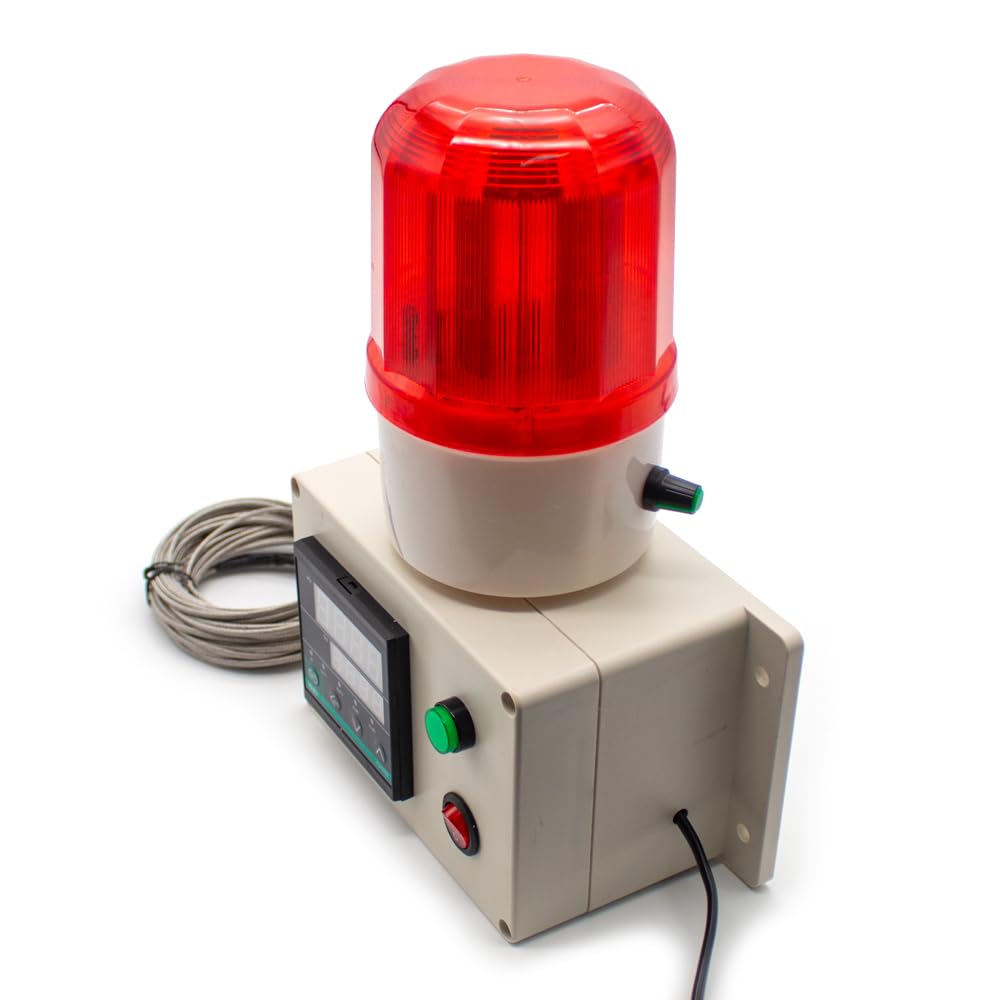 Allarme di Temperatura Intelligente Ad Alta Precisione, Sensore Automatico di Temperatura Eccessiva, dispositivo di Allarme Ad Alta Temperatura E Bassa Temperatura 220V 0-400℃