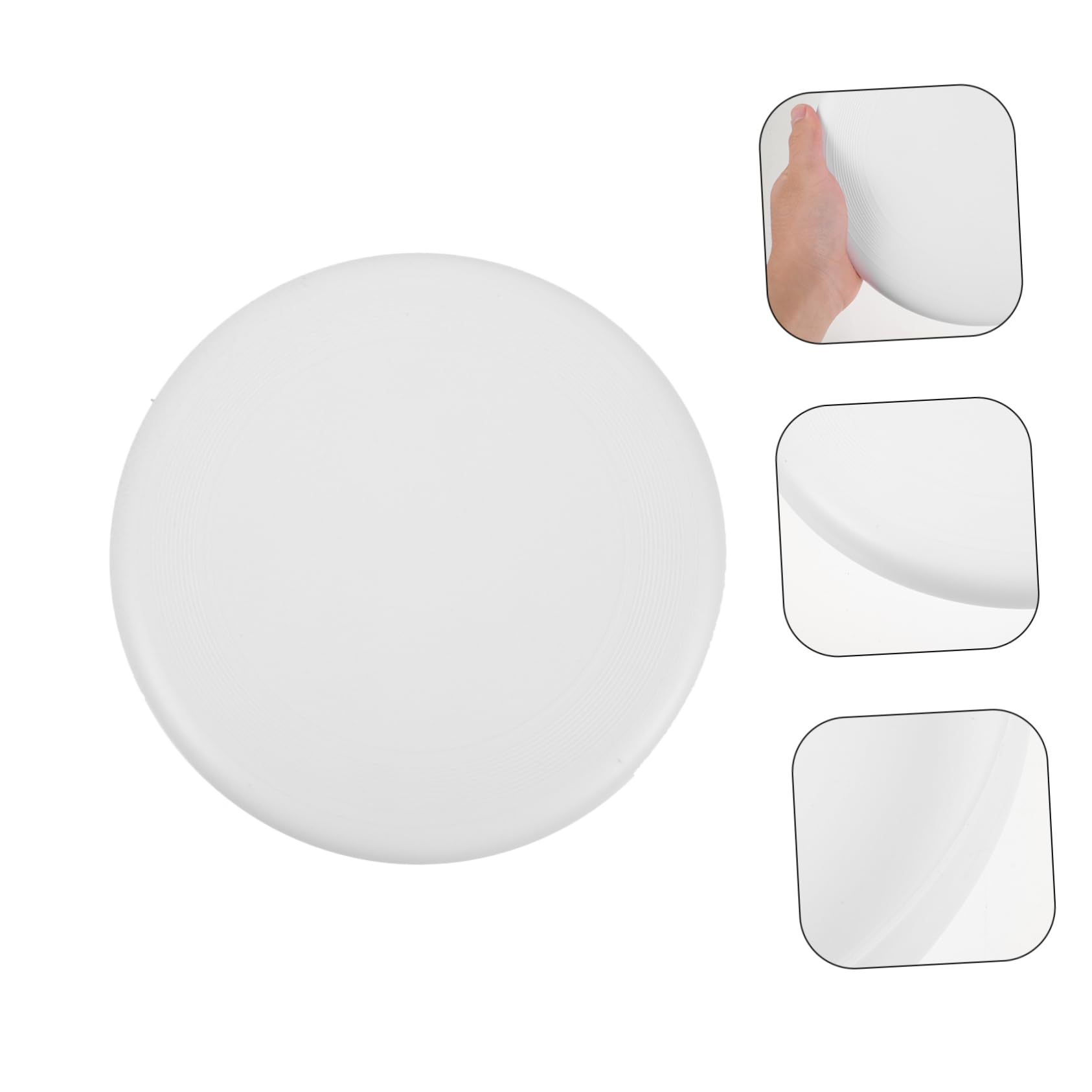 Anneome Flying Disc Round Cartoon Disc for Adults Fun Interactive Soft Flying Plate for Exercise Coordination for Summer Activities