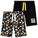 Pokemon Pantaloncini Bambino, Bermuda Ragazzo in Cotone 4-14 Anni, Set da 2 Shorts Estivi (Nero, 11-12 Anni)