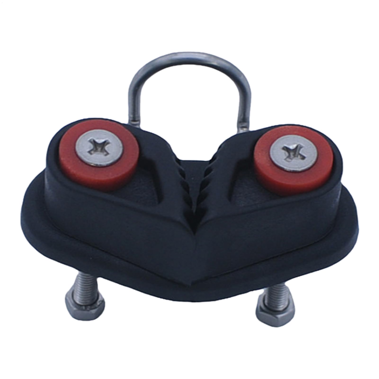 Tacchetti a camma – Tacchetti in nylon con diametro della corda da 3-15 mm, resistenti all'usura, sicuri accessori per kayak, chiusura a corda portatile affidabile di lunga durata | Tacchetti neri per