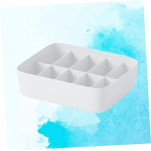 Miniatura 6 de Holibanna Caja de 2 piezas de sujetador organizador cajón contenedor de almacenamiento apilable cesta de almacenamiento de ropa blanca