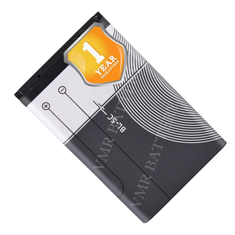 Image of Original BL-5C Battery Compatible with Nokia E50 | E60 - (1020mAh) - 1 Year Warranty K7