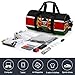 Kenyan Flag Coat of Arms Fashion Gym Bag Lightweight Duffel Bags Luggage Handbags for Sports Travel