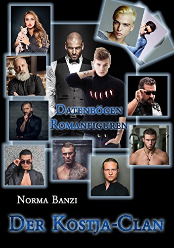 Cover zum Buch Der Kostja-Clan Datenbögen Romanfiguren
