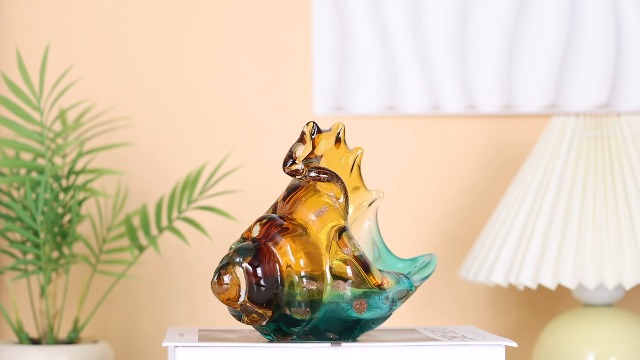 Amazon.com: XMGZQ Hand Blown Glass Conch Statue,Sea Glass Art