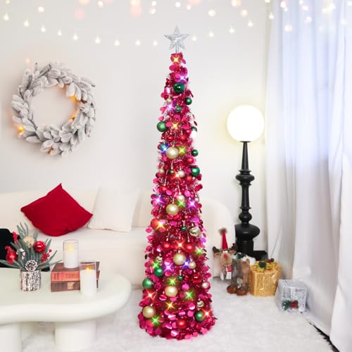 MACTING Künstlicher Weihnachtsbaum Mit Beleuchtung,5Ft Tannenbaum Künstlich – Ansicht 2