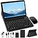 Produktbild Tablet 10 Zoll 4G RAM 64GB ROM mit Dual-SIM Android 10 YESTEL X7 Tablet, 128GB ErweiterungWIFIBluetoothmit Bluetooth Tastatur und Maus, Schwarz