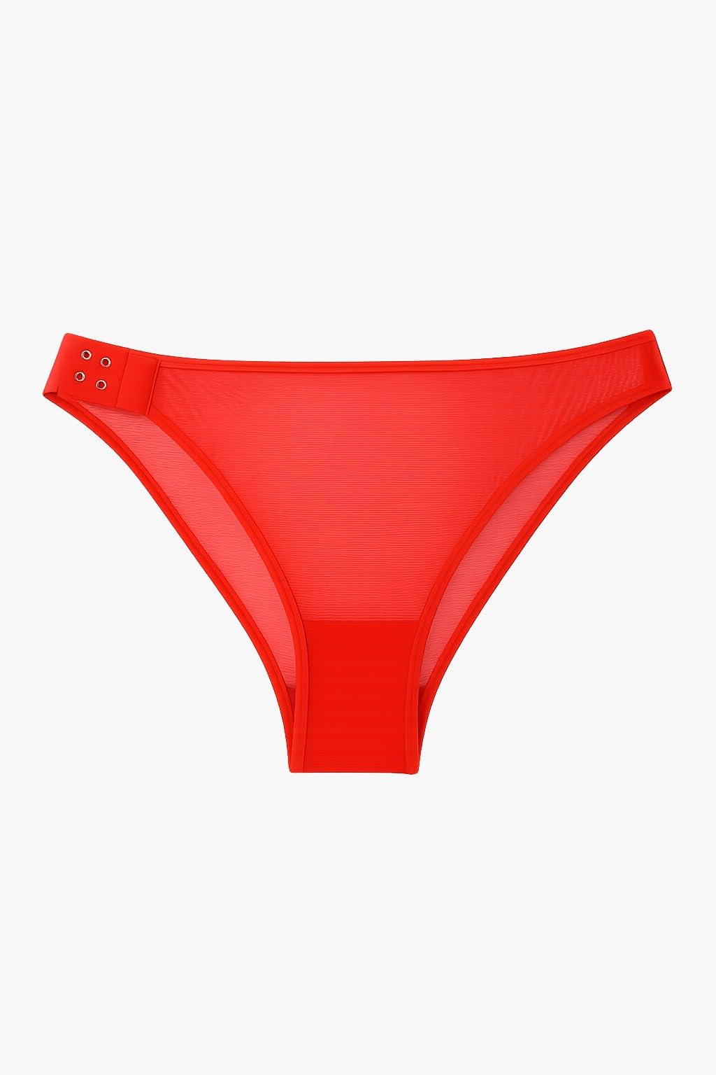 High-Cut Net Hook Bikini Panty, Red-picture-40