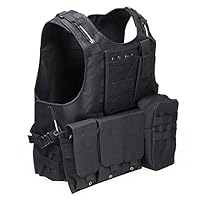 Molle Weste Militärstyle - Verstellbare Tactical Weste Für Outdoor