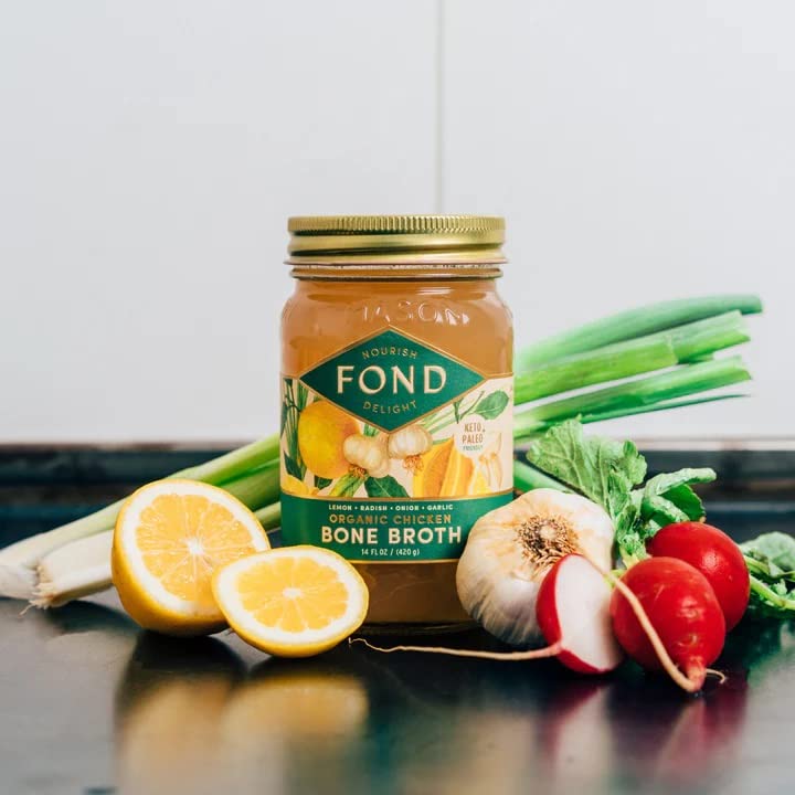 Miniatura 7 de Paquete variado de caldo de hueso de pollo criado en pasto FOND