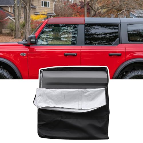 GafeSkui Front Hardtop Storage Bag Compatible with Ford Bronco 2021-2026
