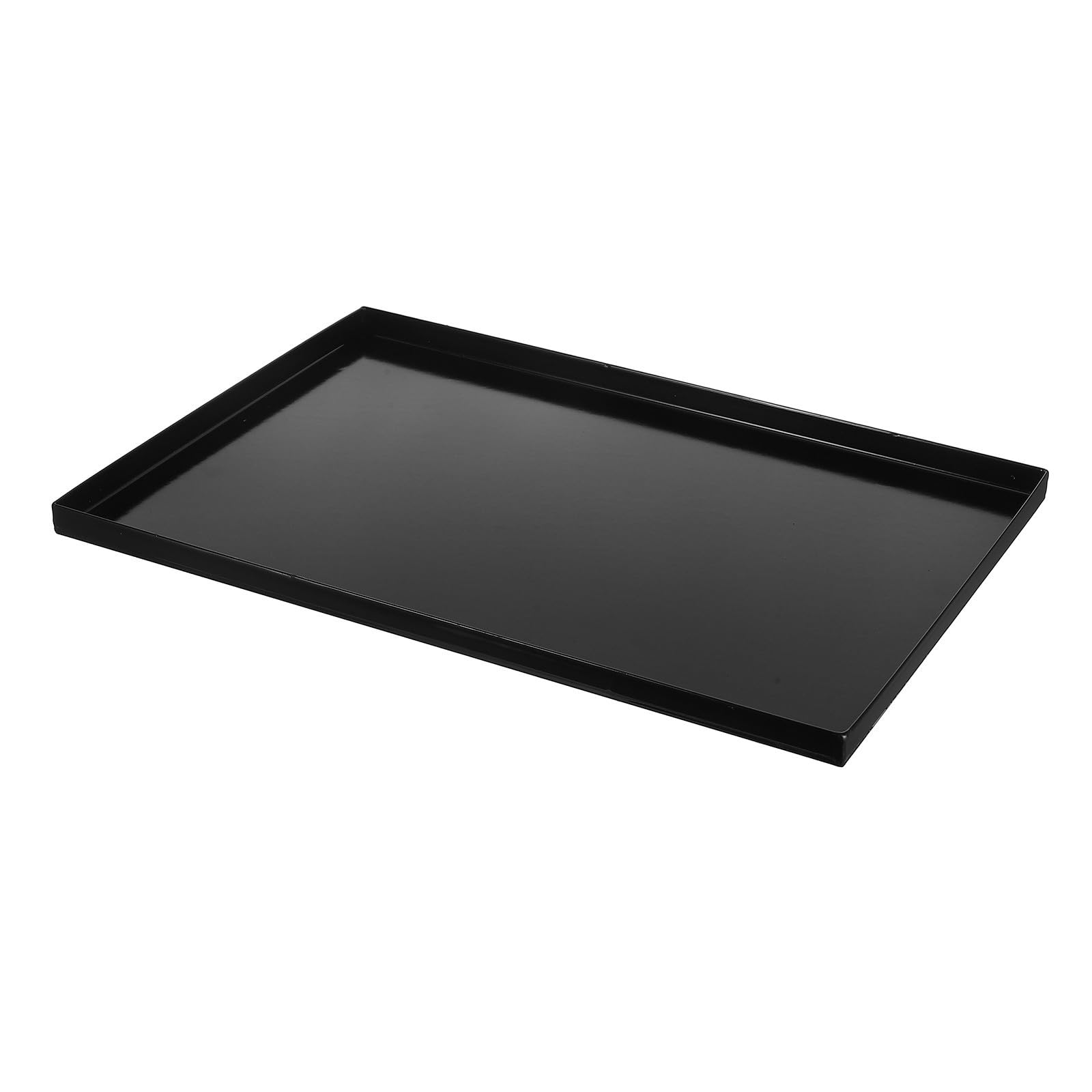 Plaque de Cuisson Émaillée Rectangulaire Noire pour Four Commercial