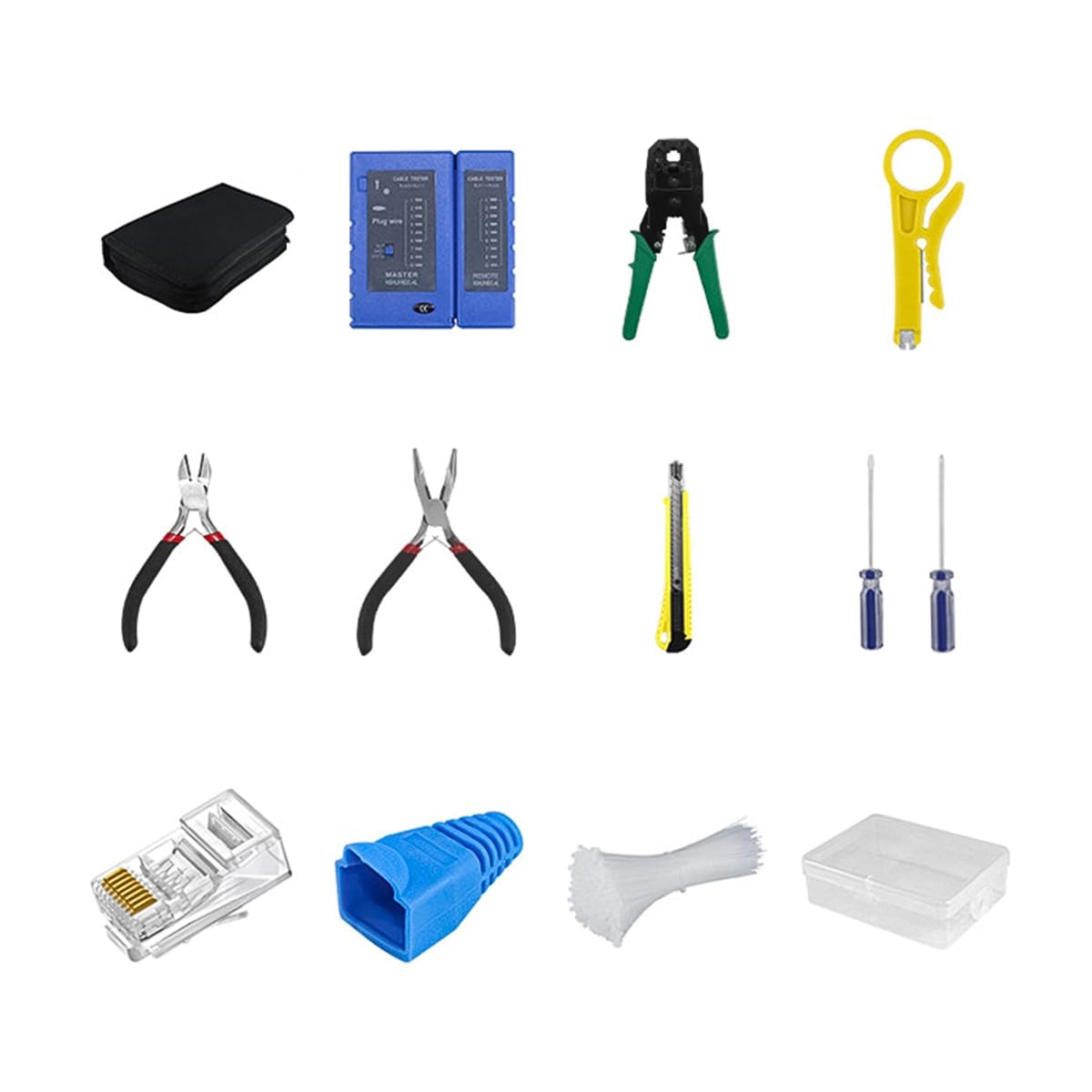 Namvo Professional Home Network Repair And Installation Tools For Computer Maintenance And Cable Testing