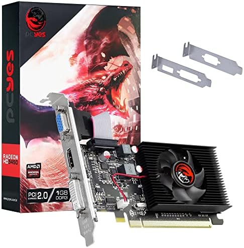 PLACA DE VIDEO AMD RADEON HD 5450 1GB DDR3 64 BITS COM KIT LOW PR...