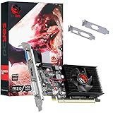 PLACA DE VIDEO AMD RADEON HD 5450 1GB DDR3 64 BITS COM KIT LOW PROFILE INCLUSO - PJ54506401D3LP - PCYES