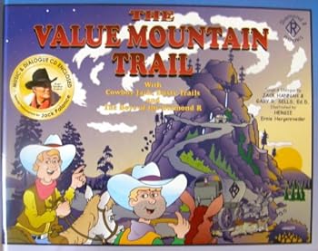 Hardcover The Value Mountain trail: Ride with Cowboy Jack, Dusty Trails and the boys of the Diamond R Book & CD Book
