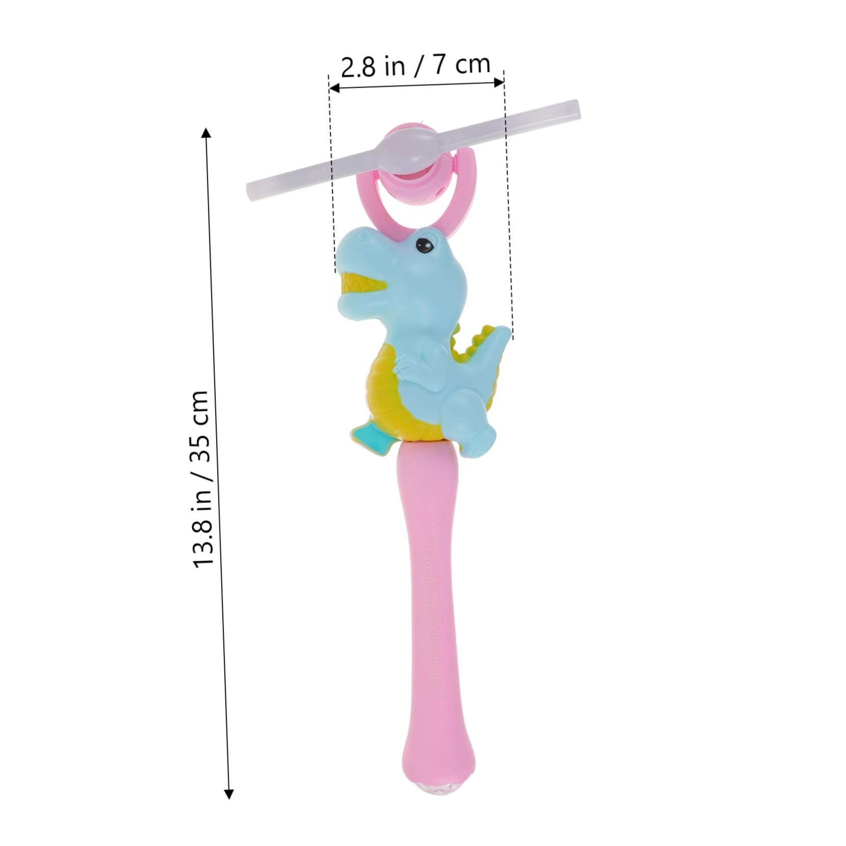 ERINGOGO Windmill Glow Stick Play Fun Little Building Cool Unicorn Cat Mini LED Rocket Outdoor Blower Windmill Plastic