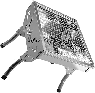 Abaodam Grade Churrasqueira Churrasqueira Churrasqueira De Acampamento Ao Ar Livre Churrasqueira Portátil Churrasqueira De Quintal Churrasqueira Externa Churrasqueira A Carvão