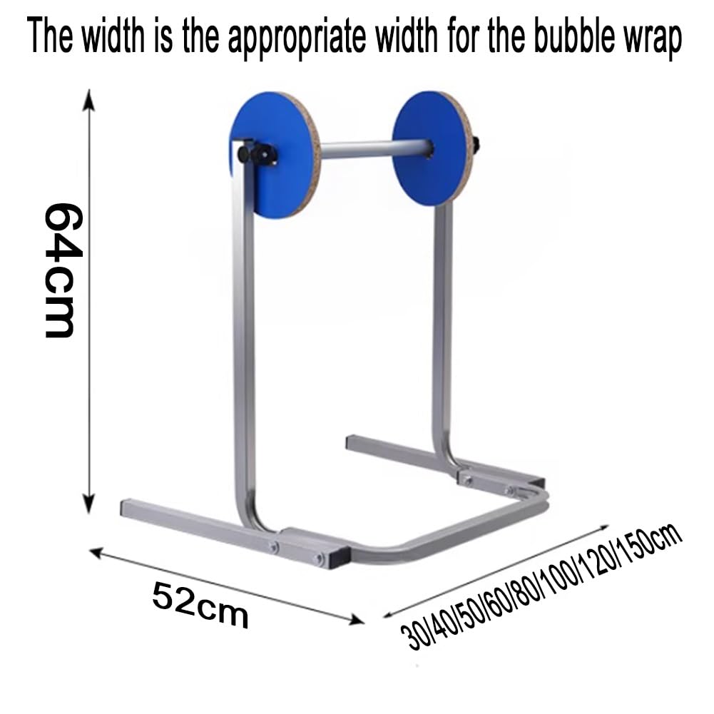 Dispenser per Rotoli Di Pluriball, Supporto Da Parete per Imballaggio, Trasloco E Spedizione, Protezione Factory Express(120 cm)