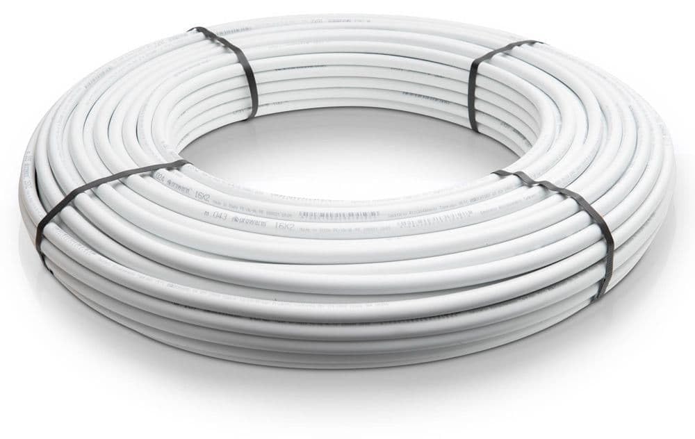 Fastwarm White 16Mm Ultra Flexible Pert Evoh Underfloor Heating Pipe
