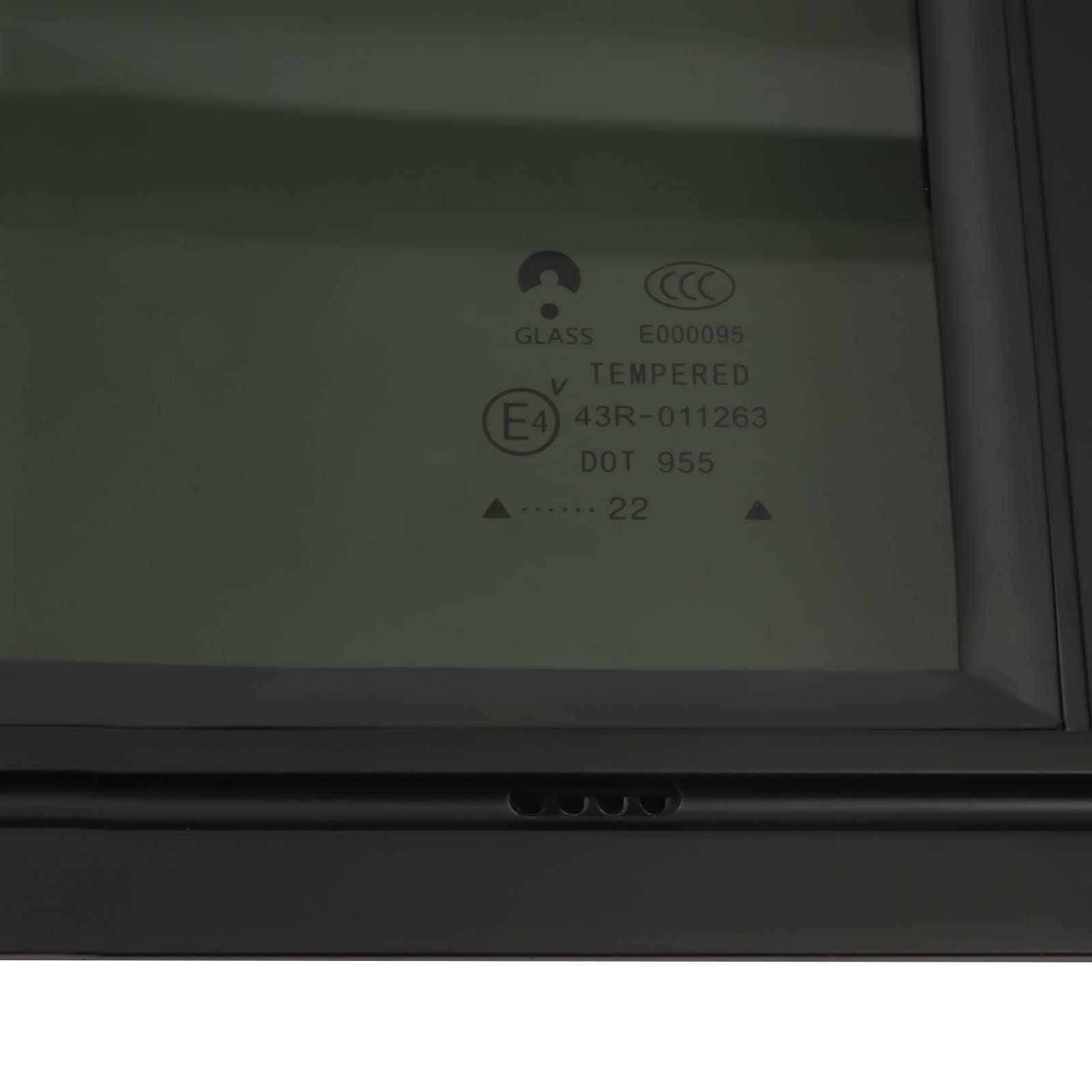 Okno Push Up do Przyczepy Kempingowej i Kampera z Moskitierą, Boczne (900 x 300 mm)