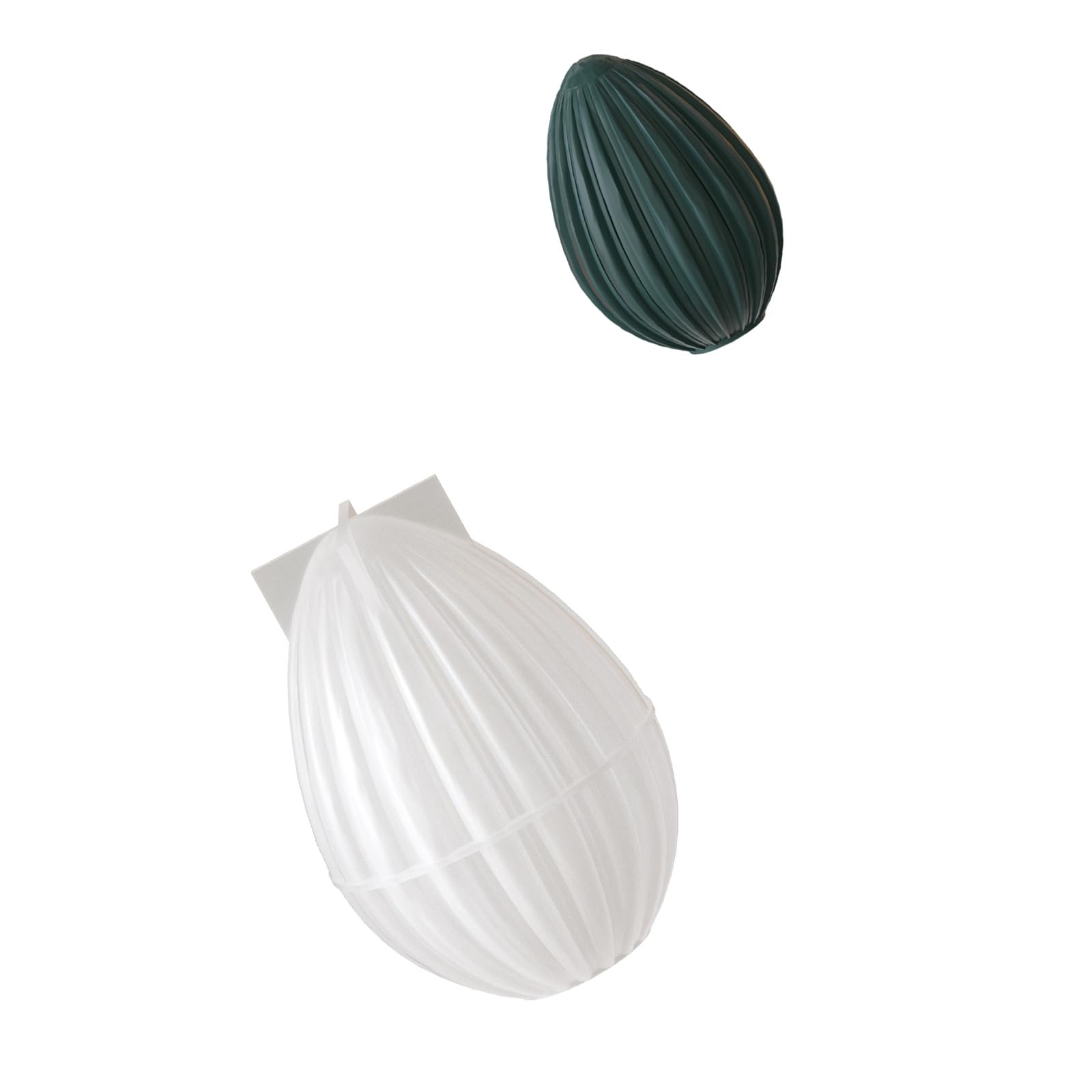 Alksubbm Sturdy Silicone Eggs Shaped Ideal for Making Festival Scented Easter Eggs