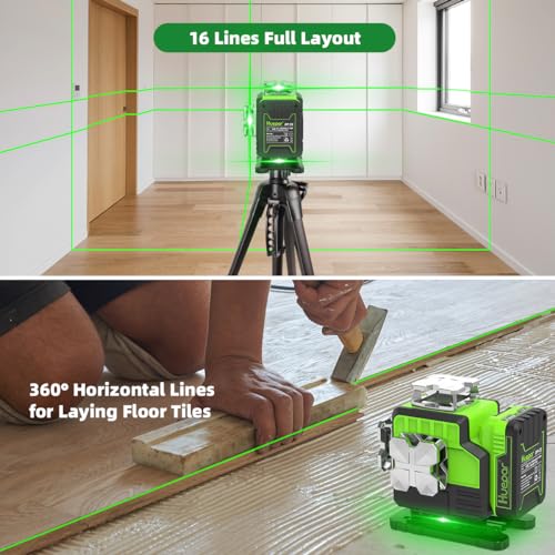 3x360 Degree Green Beam Laser Level
