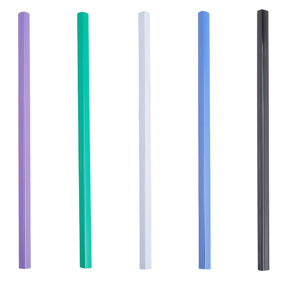 Classeur coulissant A4 avec tige de traction en plastique 30,5 cm pour dossier de 70 feuilles