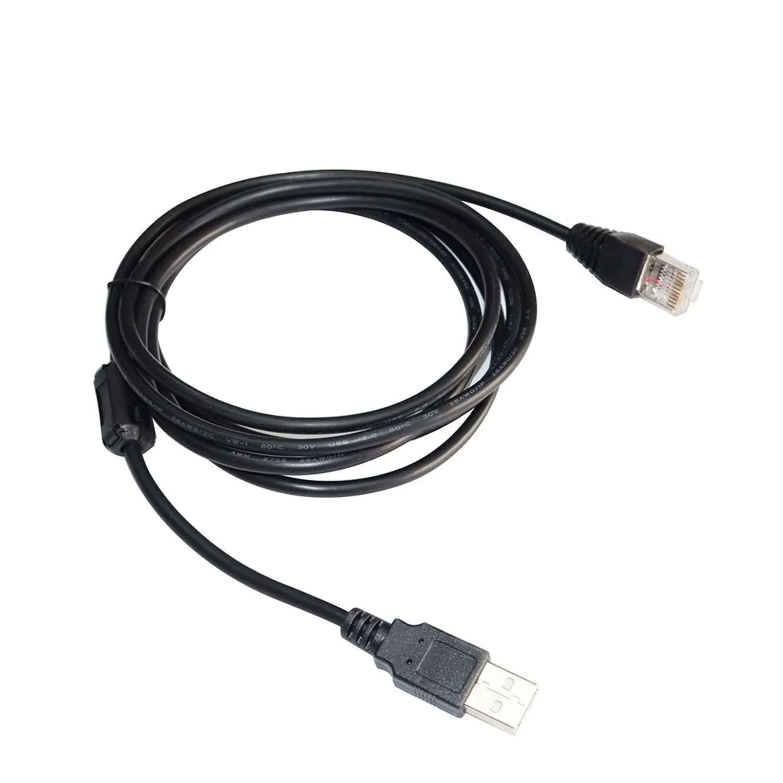 Cable DE EXTENSIÓN DE Datos del ESCÁNER USB 2.0 A A RJ48 RJ50 10P10C(5m,USB 2.0 A TO RJ50)