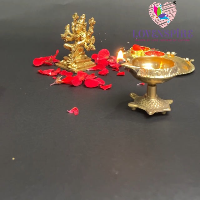 Estatua de Diosa Varahi Devi de Latón Sólido 3 Pulgadas miniatura 7
