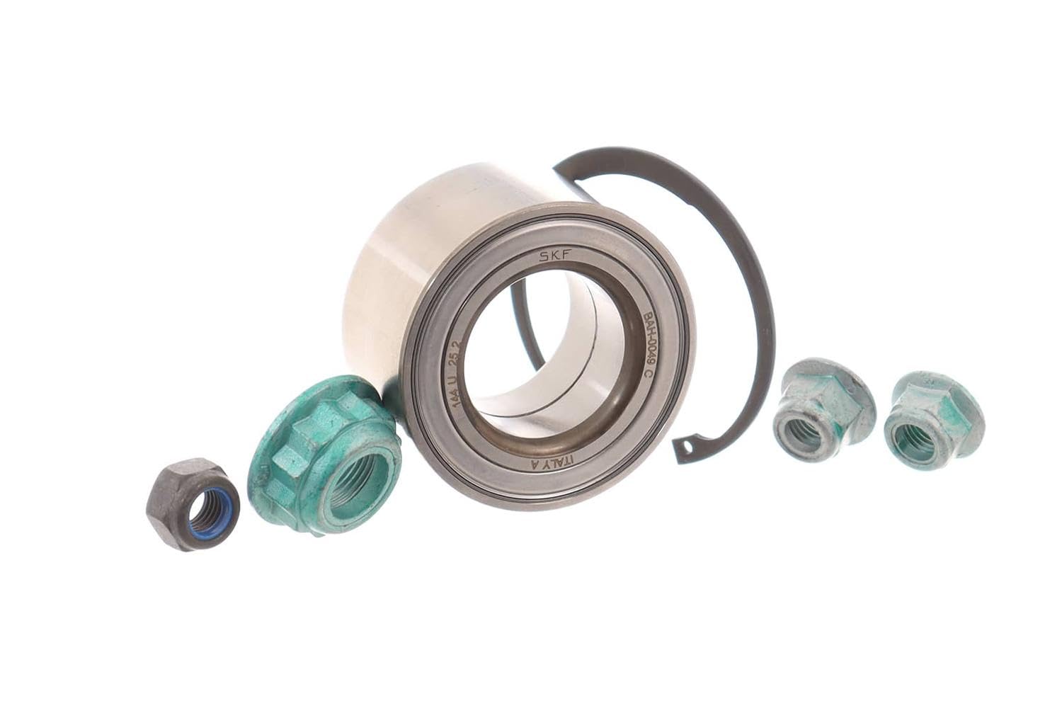 SKF Radlagersatz VKBA 3455 Position Vorderachse Außendurchmesser 74 mm Höhe 84 mm Länge 109 mm Breite 109 mm - OE Qualität