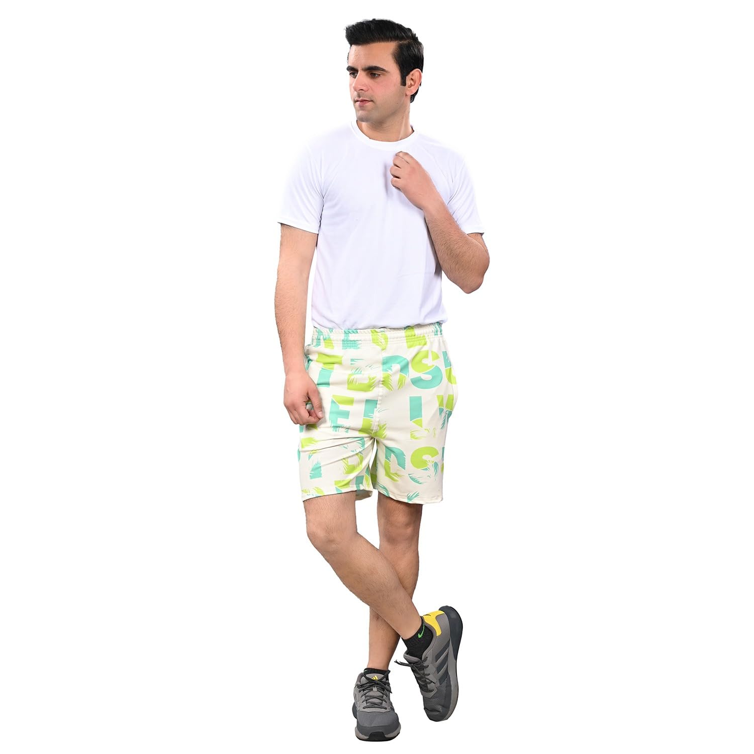 neocardin Mens & Boys Regural Fit Alpha Printed Shorts-picture-46
