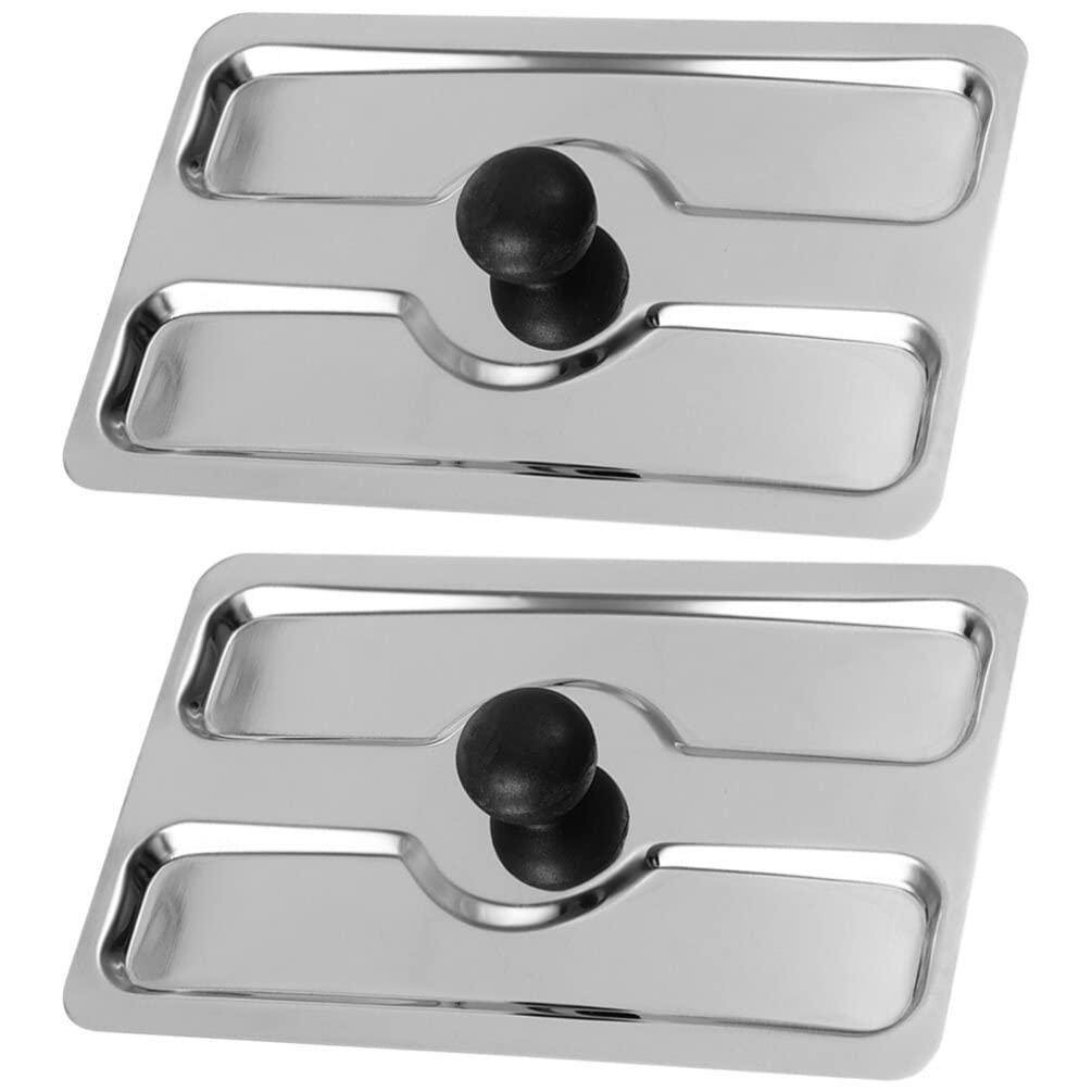 SHERCHPRY Bread Maker Lid Multi-purpose Toaster Upper Lid Metal Toaster Cover Bread Machine Accessory Home Use