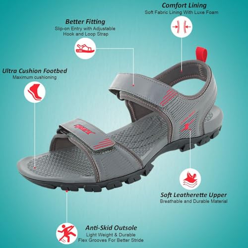 Image of Sparx mens Sf0049g Flip-Flops