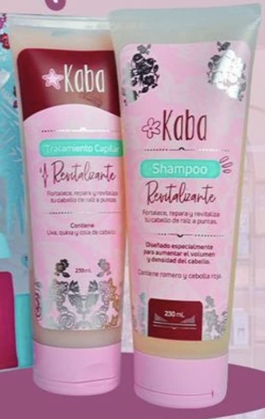 Kaba KIT REVITALIZANTE Champú y Tratamiento Capilar Yaxa Store