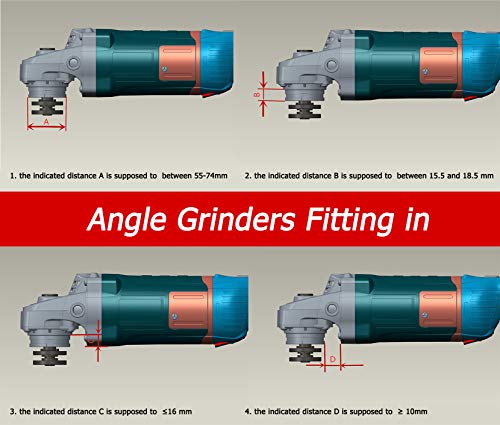 Image of Dust Shroud for Angle Grinders,Universal 7-Inch Dt1902-180D