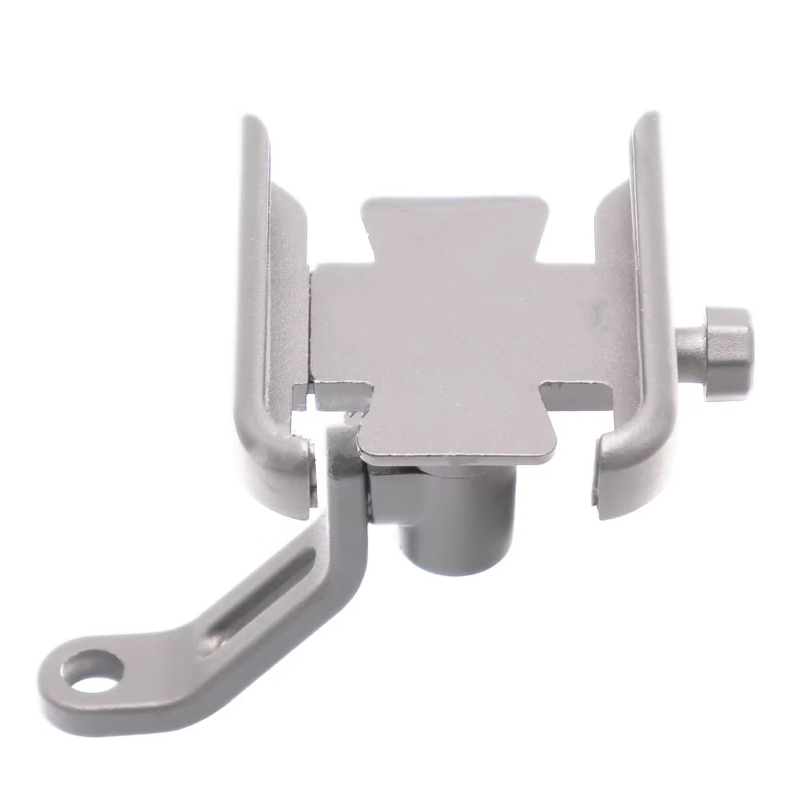 Support De Navigation GPS pour CBR650F pour CBR 650F Moto Rétroviseur Guidon Support De Téléphone Portable Support GPS Support De Navigation Universel(Silver,Mirror Holder)