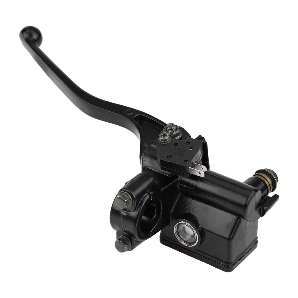 Qiilu Maître-cylindre de frein pour moto Rancher Sportrax Rincon 250 350 400 450 – Aluminium haute résistance, antirouille, remplacement direct de la pièce d'origine