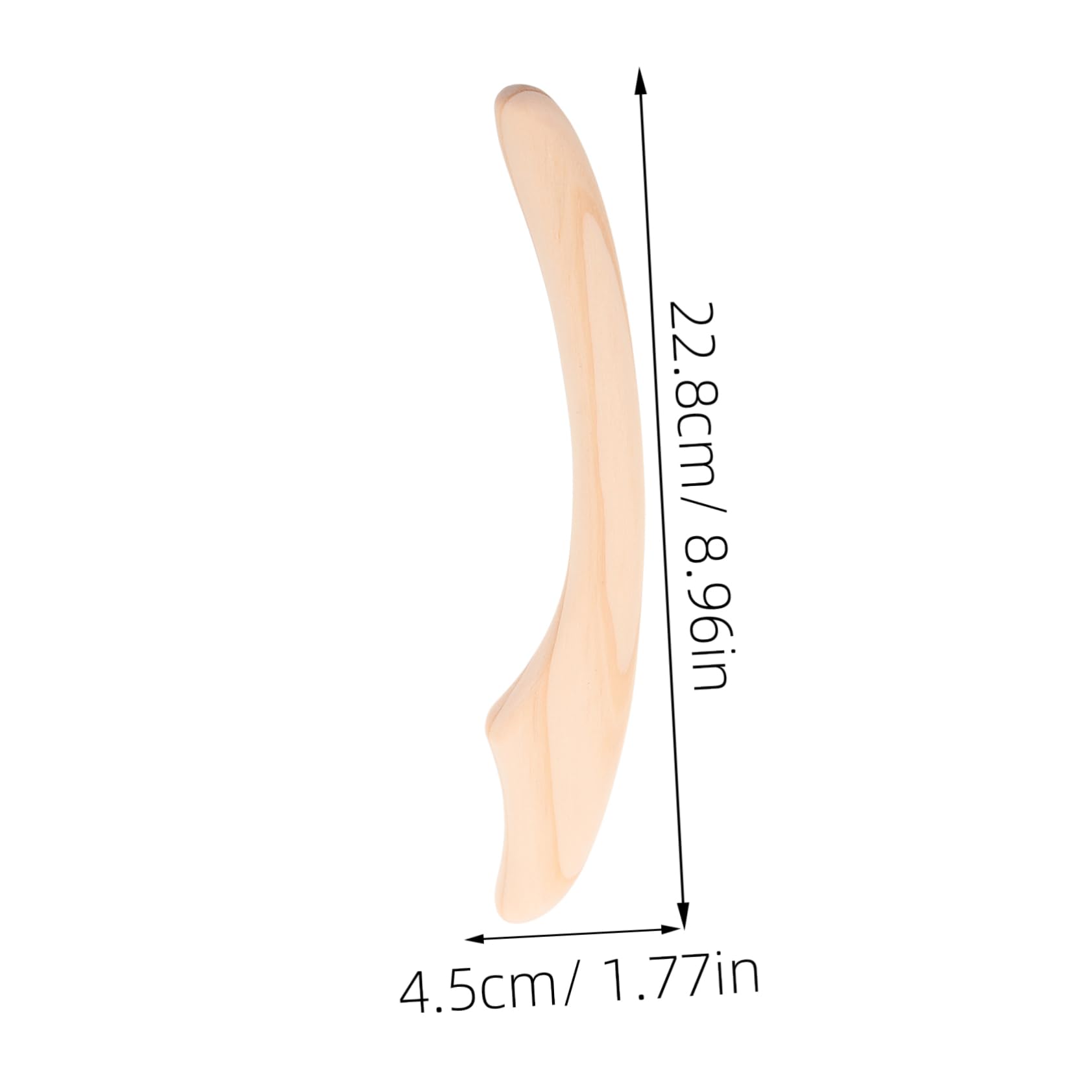 FOMIYES Essential Wooden Facial Massage Stick Small Tool for Cream and Contour Wood Board Scraping Tool