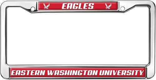 Vista 249 de Marco de Metal para Placa de Matrícula de Tamaño Completo con Logotipo de los Bulldogs de Louisiana Tech Louisiana Tech Bulldogs